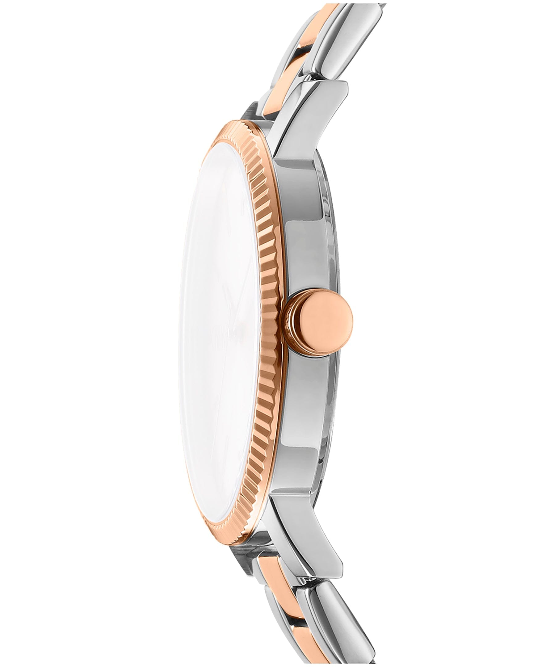 URBAN Soho Maxi Two Tone Silver & Rose Gold Women's Watch DKNY 