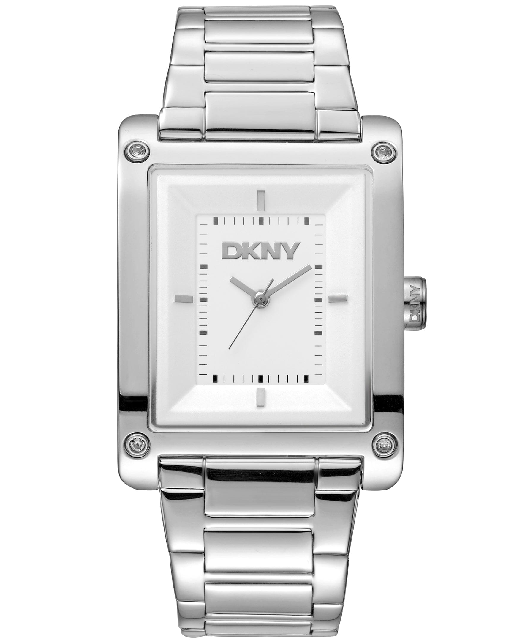 URBAN Westside Maxi Stainless Steel Silver White Dial Women's Watch DKNY 