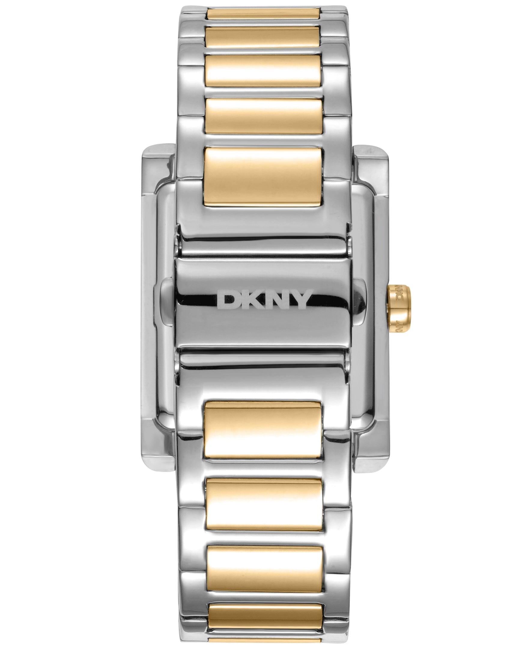 URBAN Westside Maxi Two Tone Silver & Gold White Dial Women's Watch DKNY 