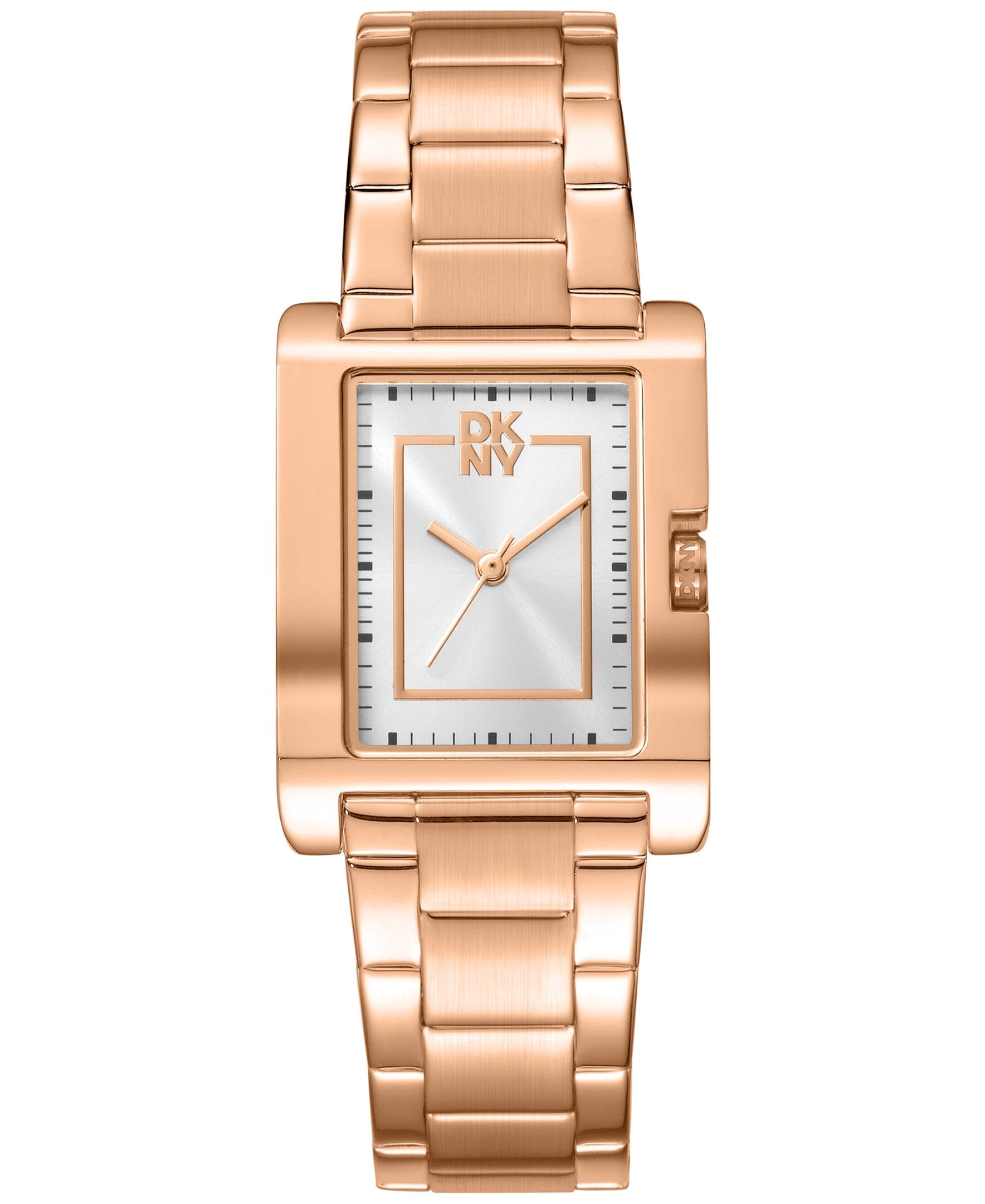URBAN Westside Midi Silver Dial Rose Gold Women's Watch DKNY 
