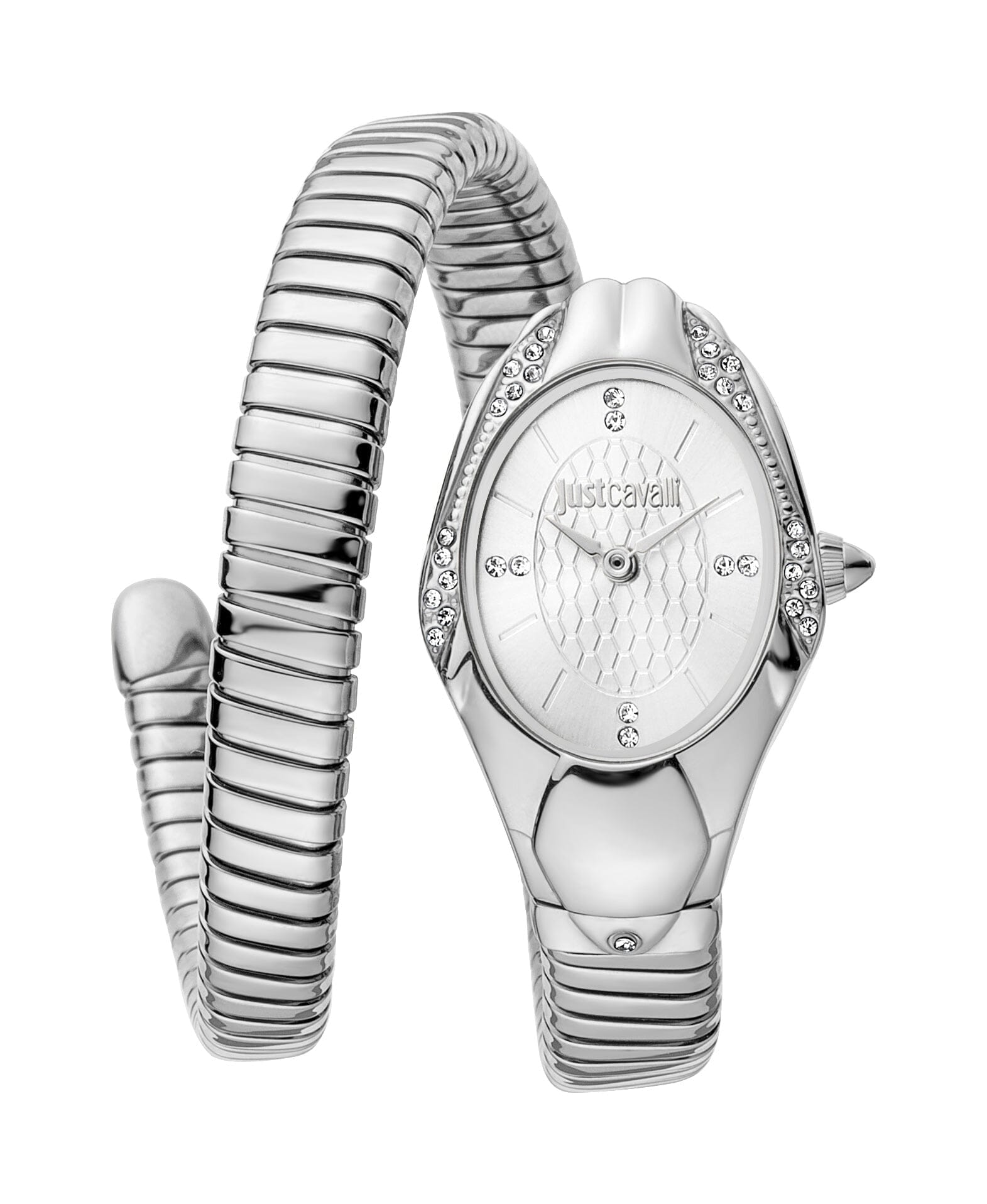 Women's Just Cavalli Silver Quartz Watch Just Cavalli 