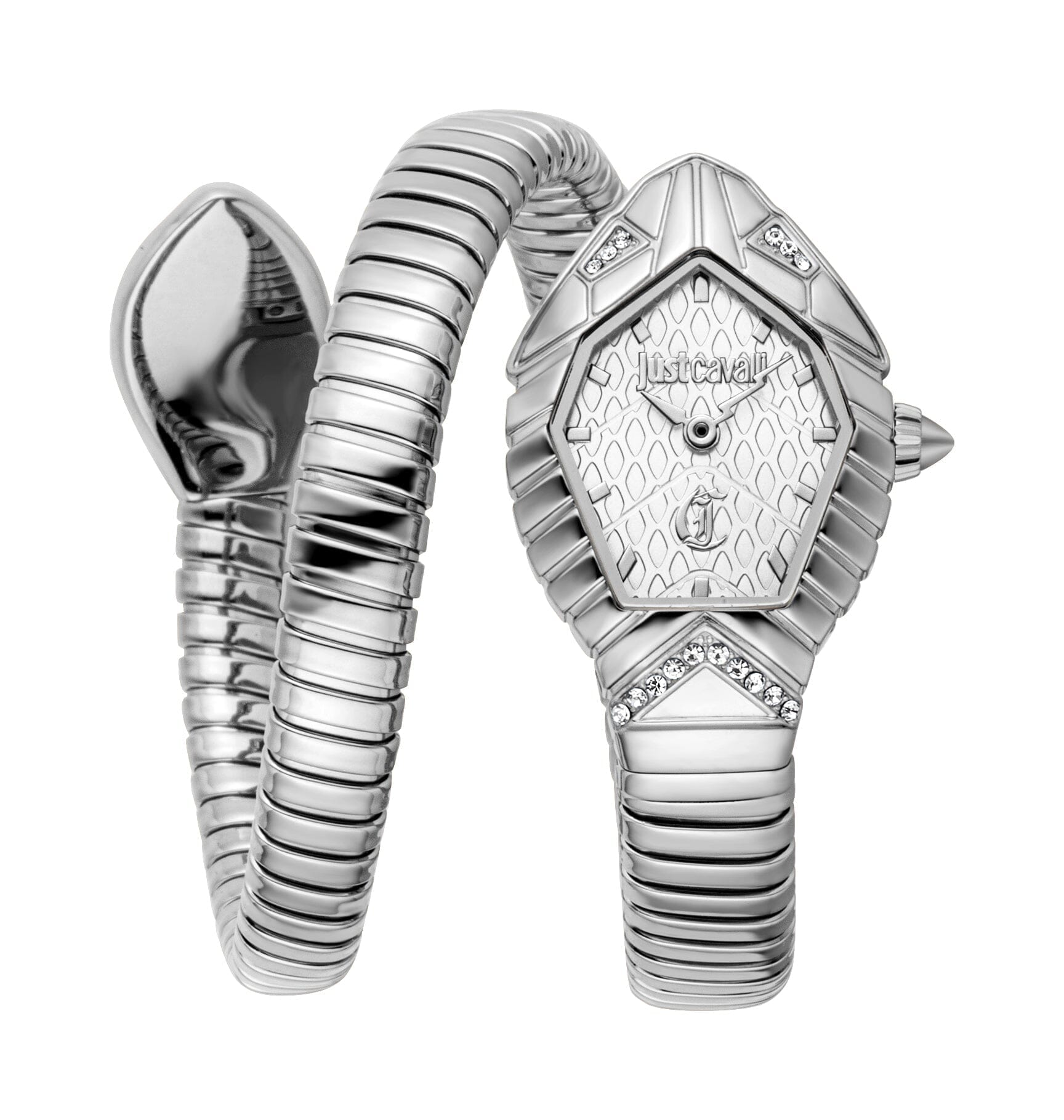 Women's Just Cavalli Speranza Silver Quartz Watch Just Cavalli 