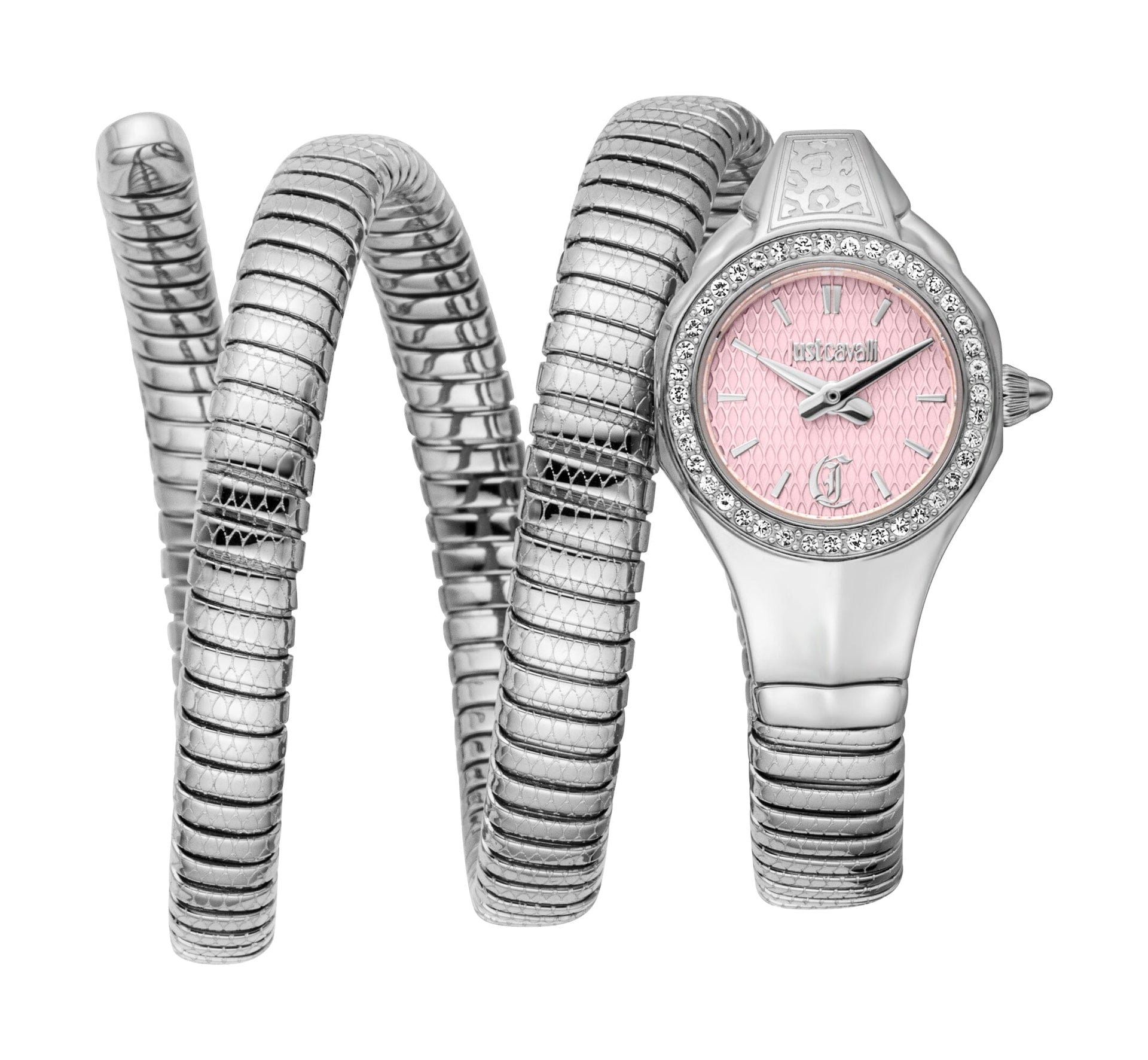 Women's Just Cavalli Vita Silver Quartz Watch Just Cavalli 