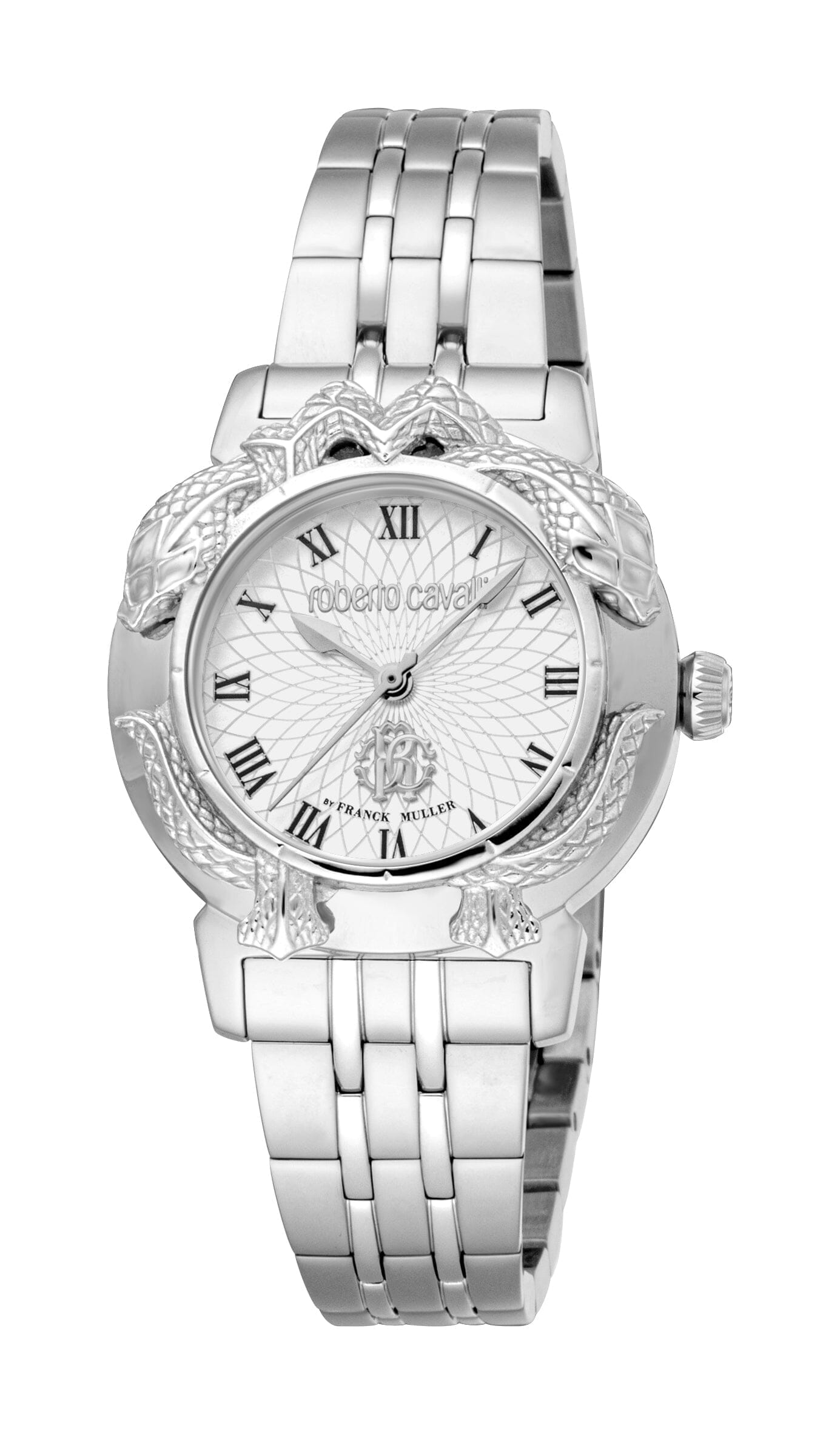 Women's Roberto Cavalli by Franck Muller Silver Dial Quartz Watch Roberto Cavalli by Franck Muller 
