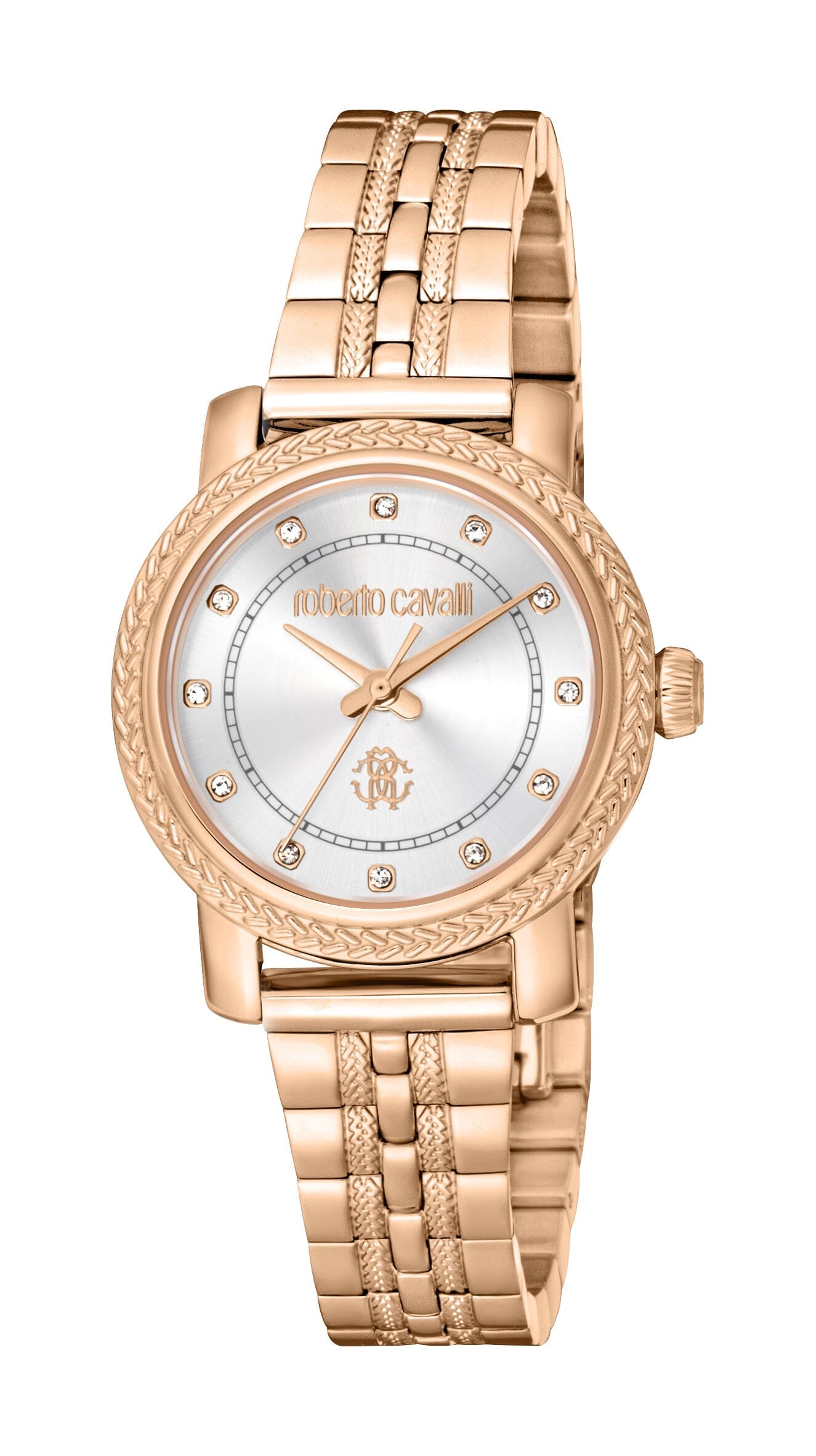 Women's Roberto Cavalli Rose Gold Quartz Watch Roberto Cavalli 