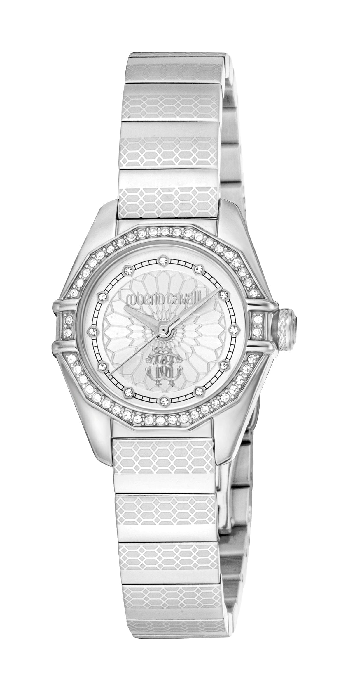 Women's Roberto Cavalli Silver Quartz Watch Roberto Cavalli 
