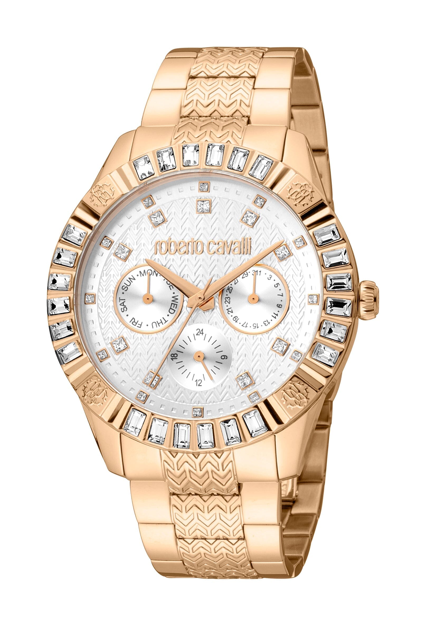Women's Roberto Cavalli XL Rose Gold Quartz Watch Roberto Cavalli 